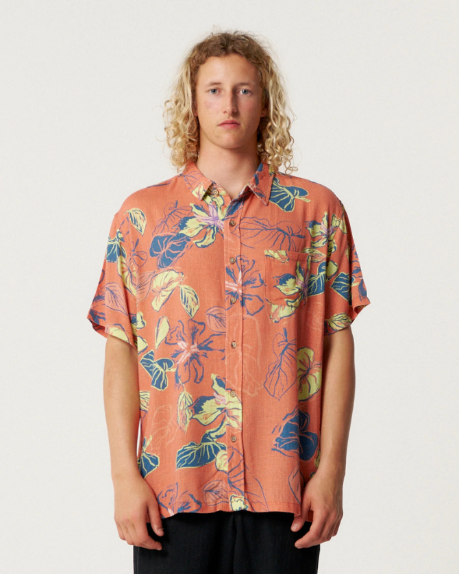 Camisa TCSS Frequency Washed Red – foto 1