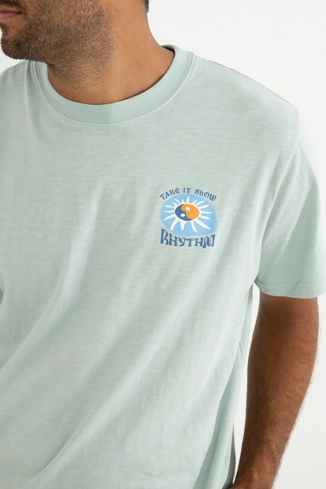 Camiseta Rhythm Slow Down Mint – foto 3