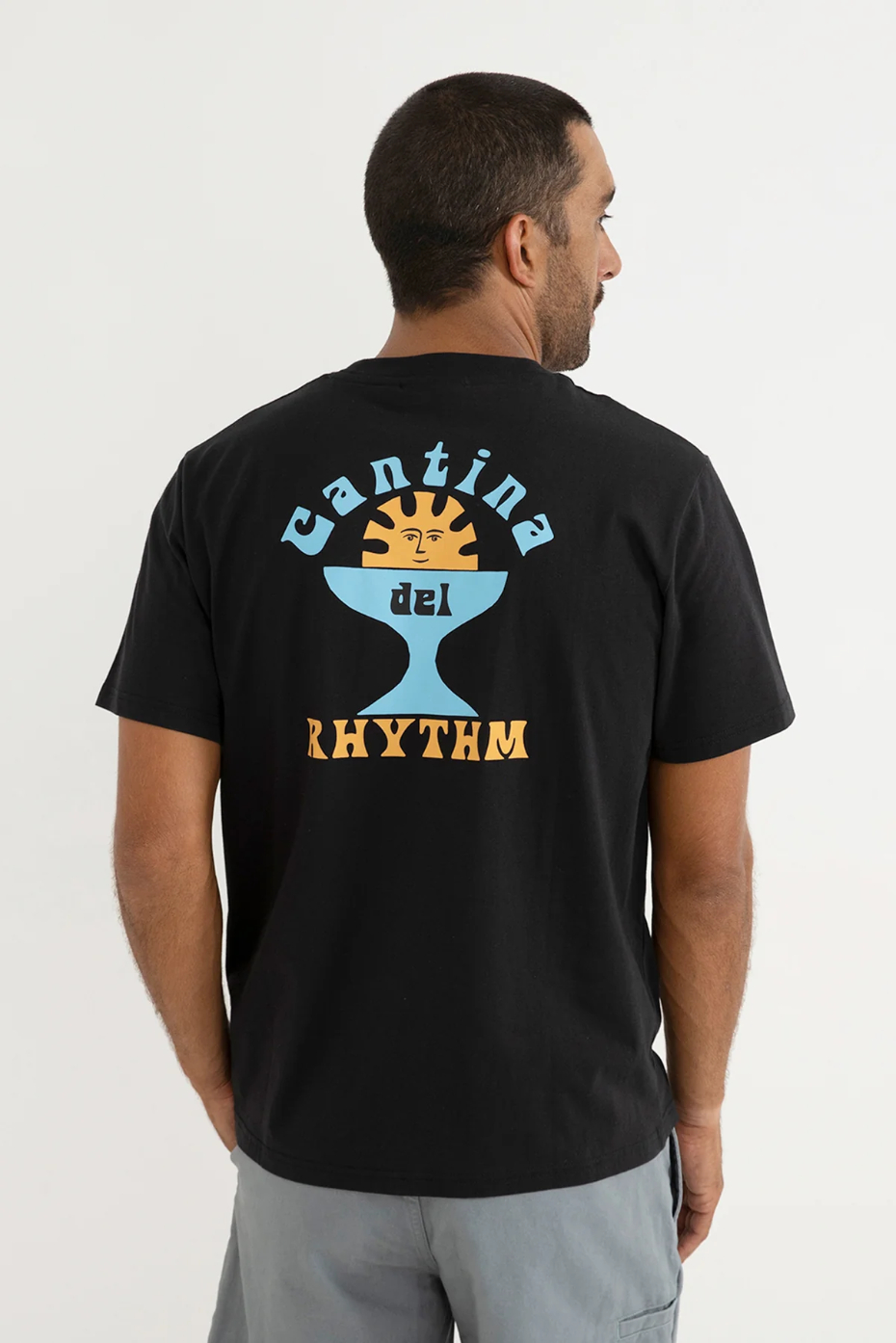 Camiseta Rhythm Cantina Vintage Black – foto 2