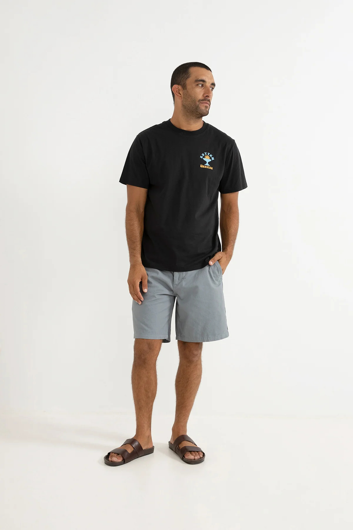 Camiseta Rhythm Cantina Vintage Black – foto 4