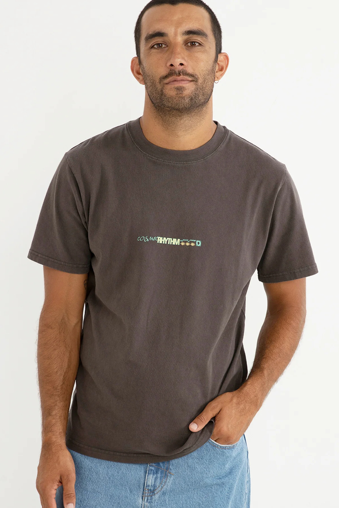 Camiseta Rhythm Subterranean Vintage Black – foto 1