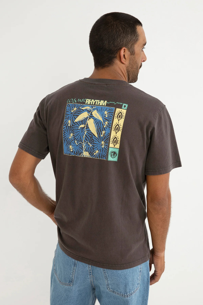 Camiseta Rhythm Subterranean Vintage Black – foto 2