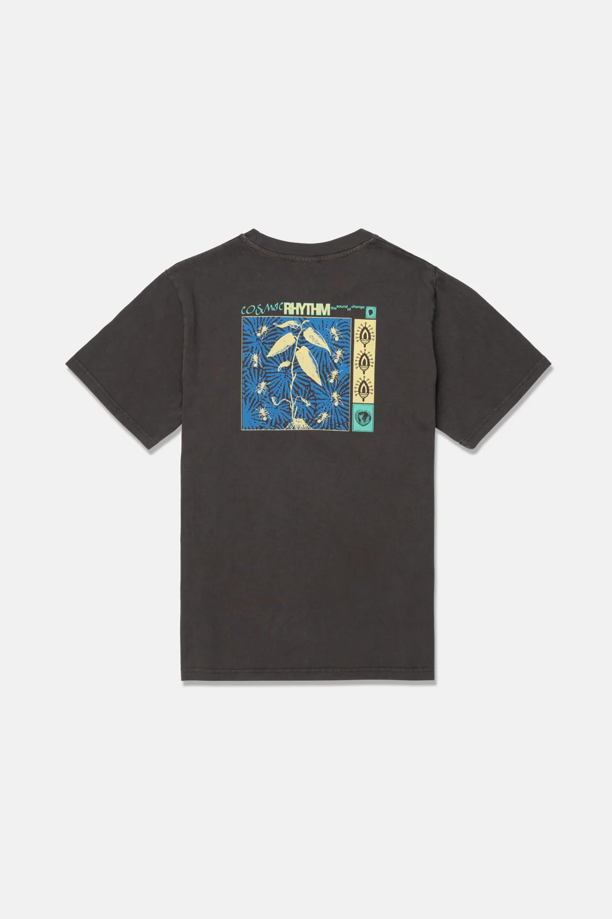Camiseta Rhythm Subterranean Vintage Black – foto 6