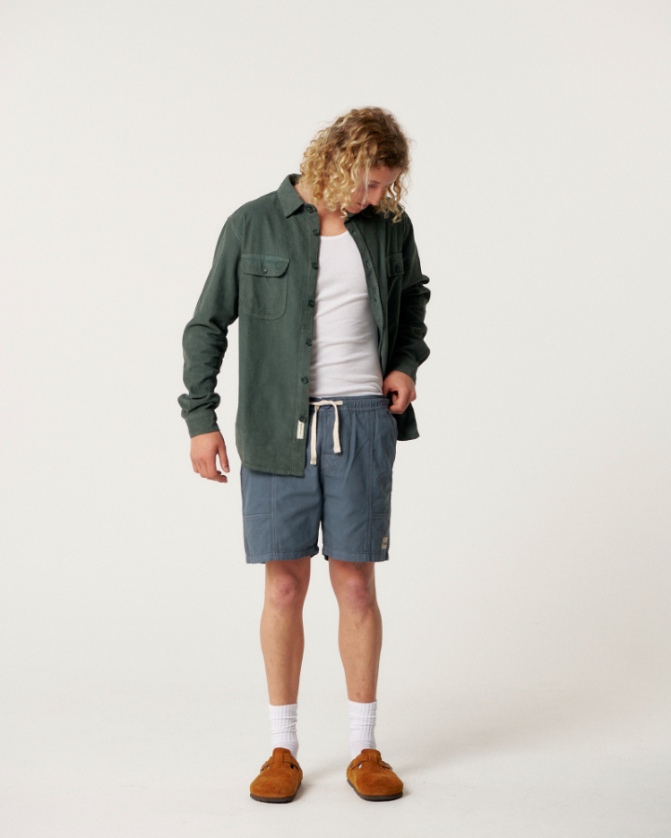 Short TCSS All Day Canvas Blue – foto 3