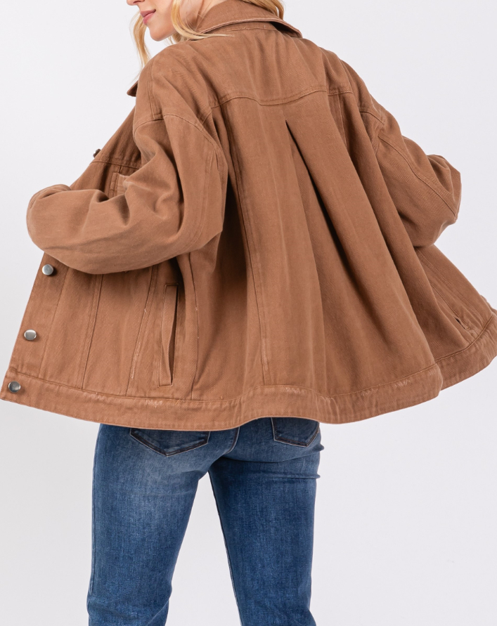 Shacket Desert Button Camel – foto 4