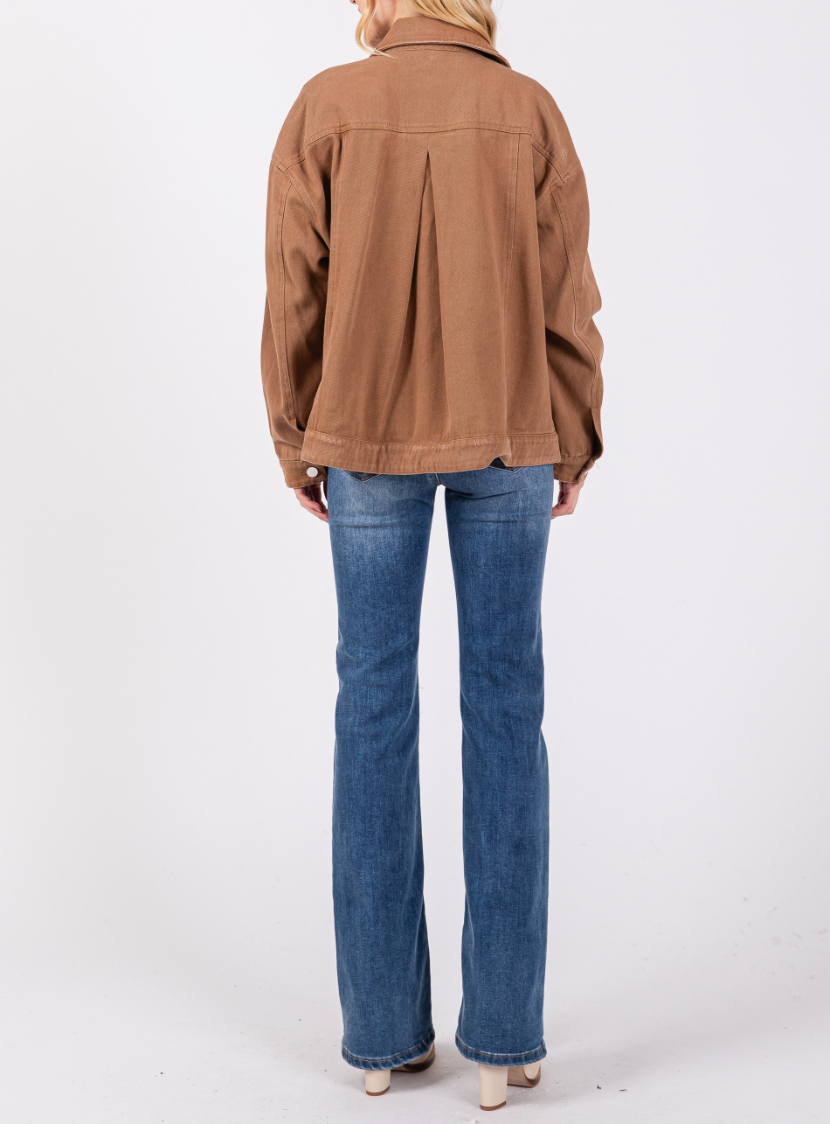 Shacket Desert Button Camel – foto 6