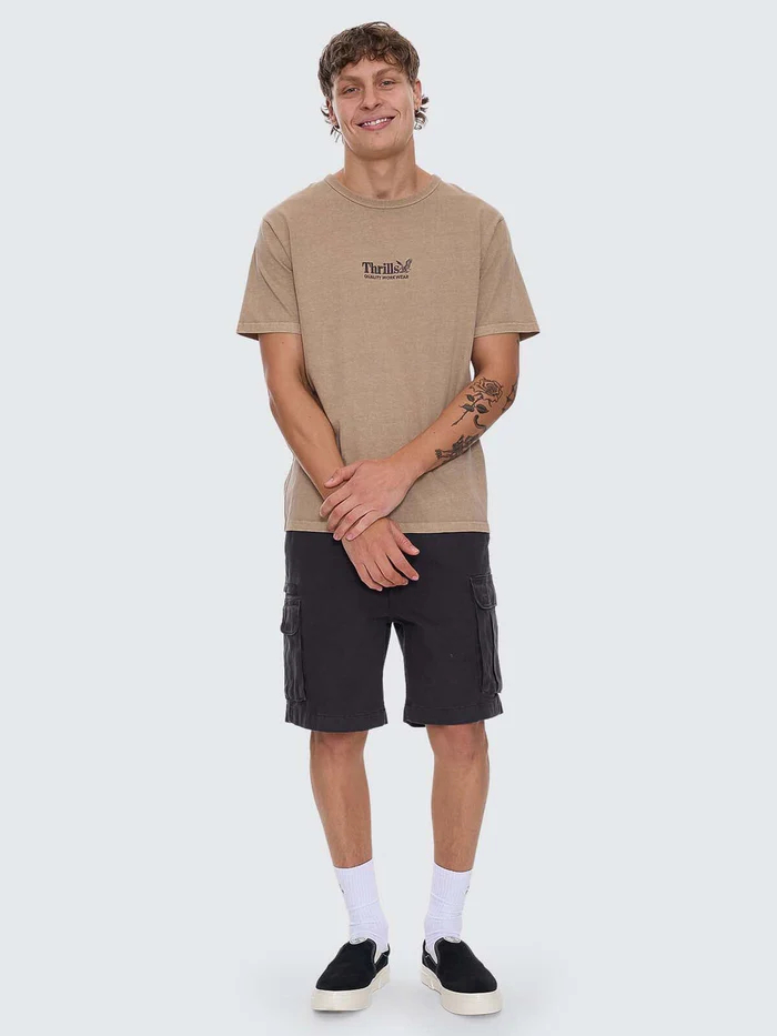 Camiseta Thrills Workwear Sand – foto 4