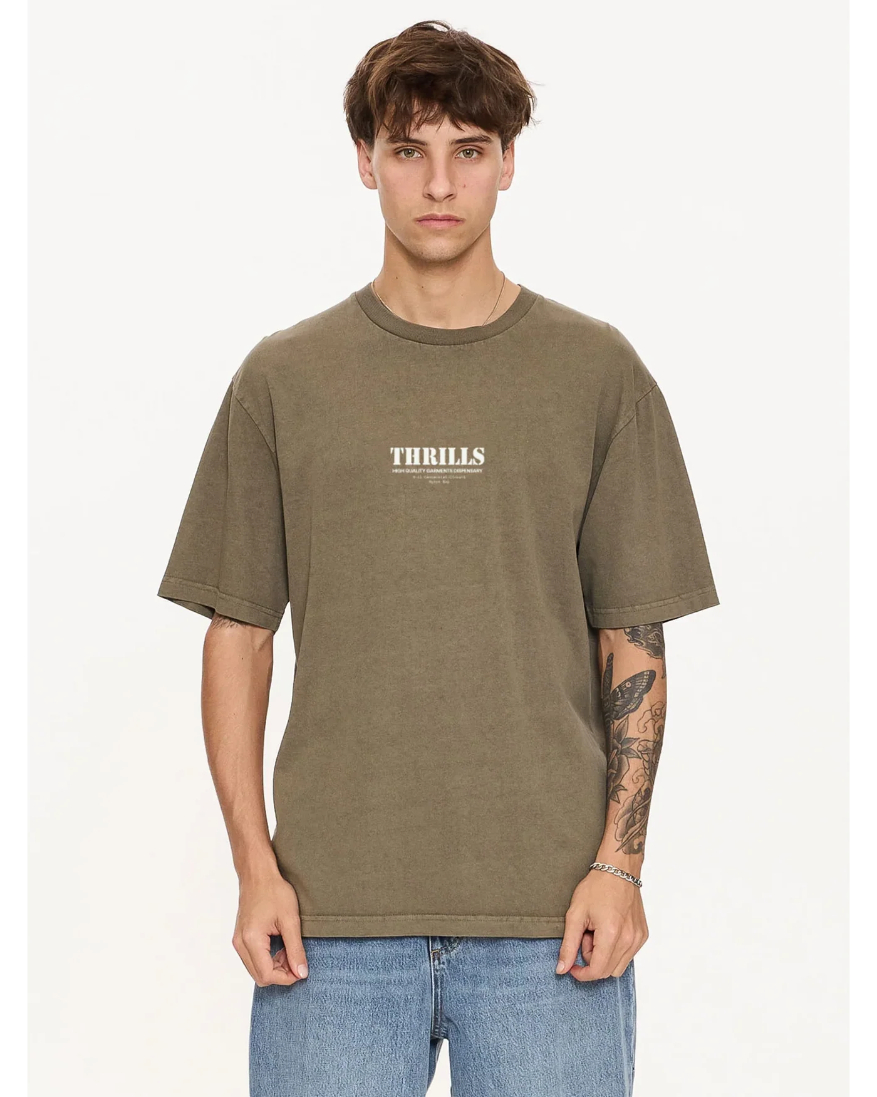 Camiseta Thrills Dispensary Oversize Tarmac – foto 1