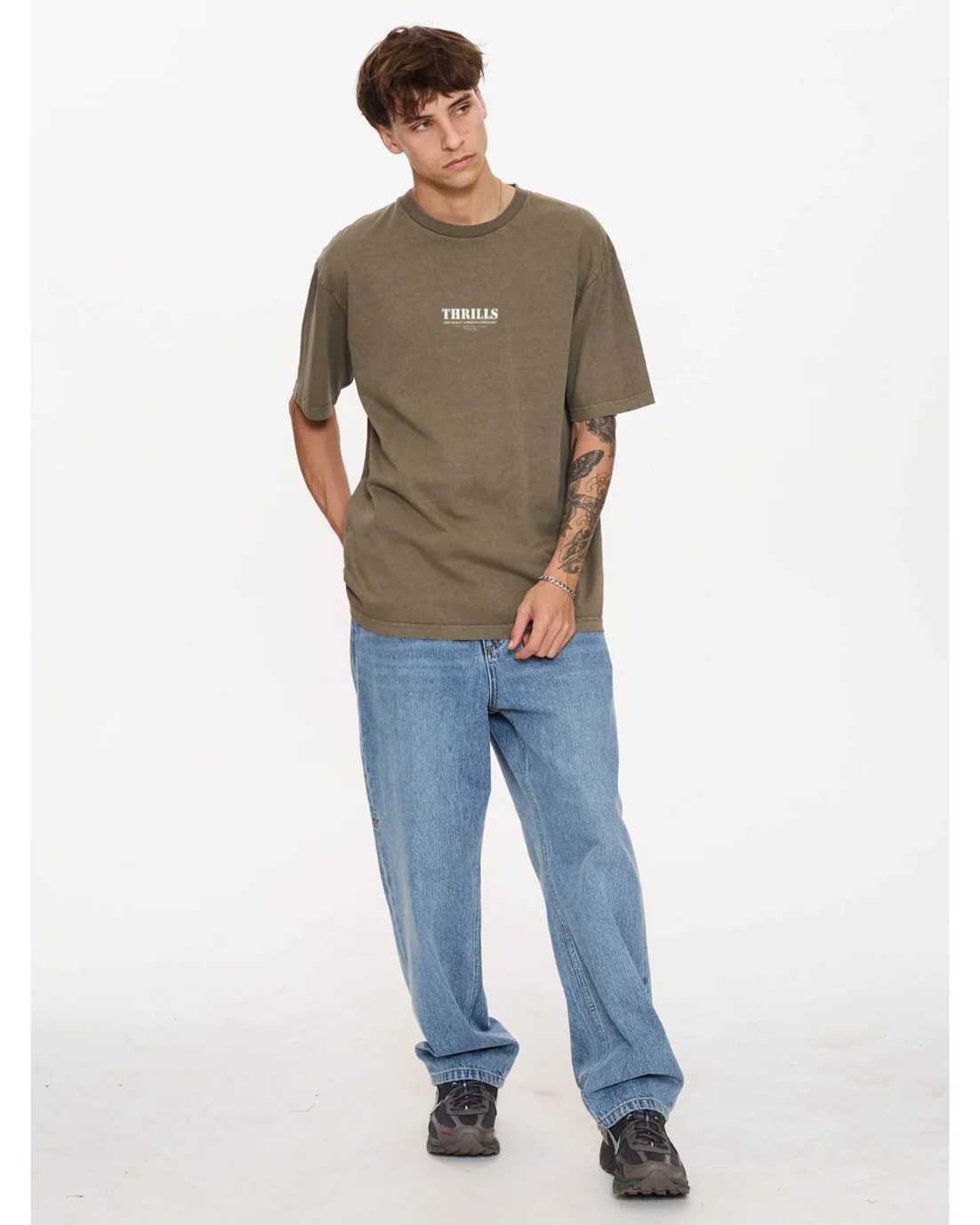 Camiseta Thrills Dispensary Oversize Tarmac – foto 2