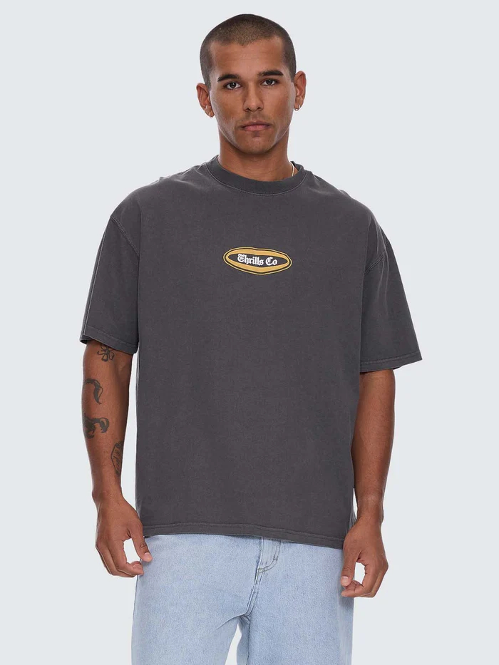 Camiseta Thrills Bueno Bueno Oversize Black