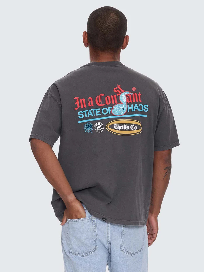 Camiseta Thrills Bueno Bueno Oversize Black