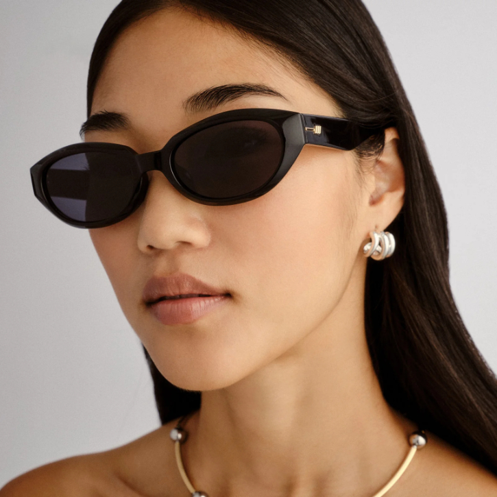 Lentes Le Specs Le Bijou Black / Smoke Mono – foto 5