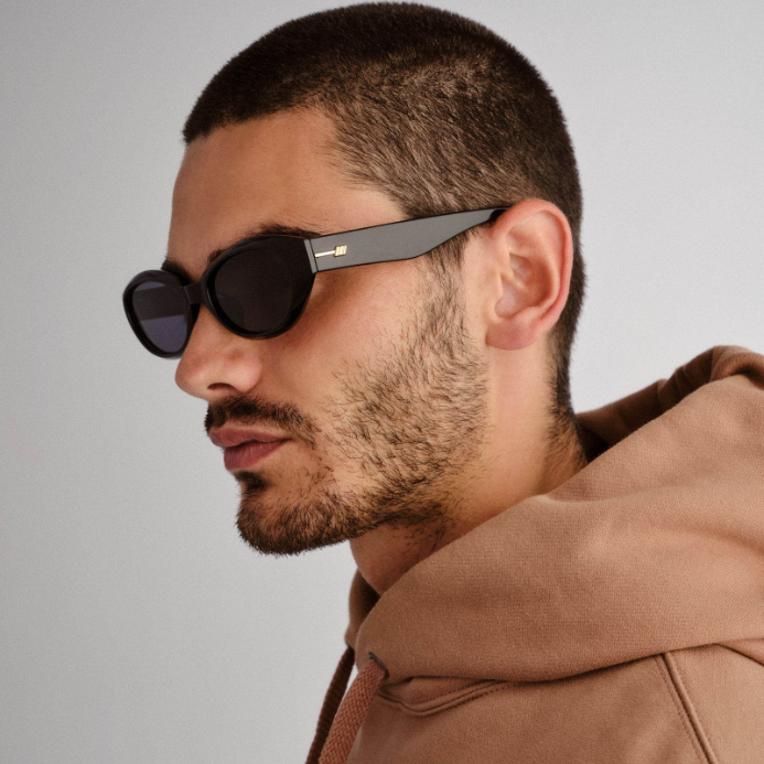 Lentes Le Specs Le Bijou Black / Smoke Mono – foto 8