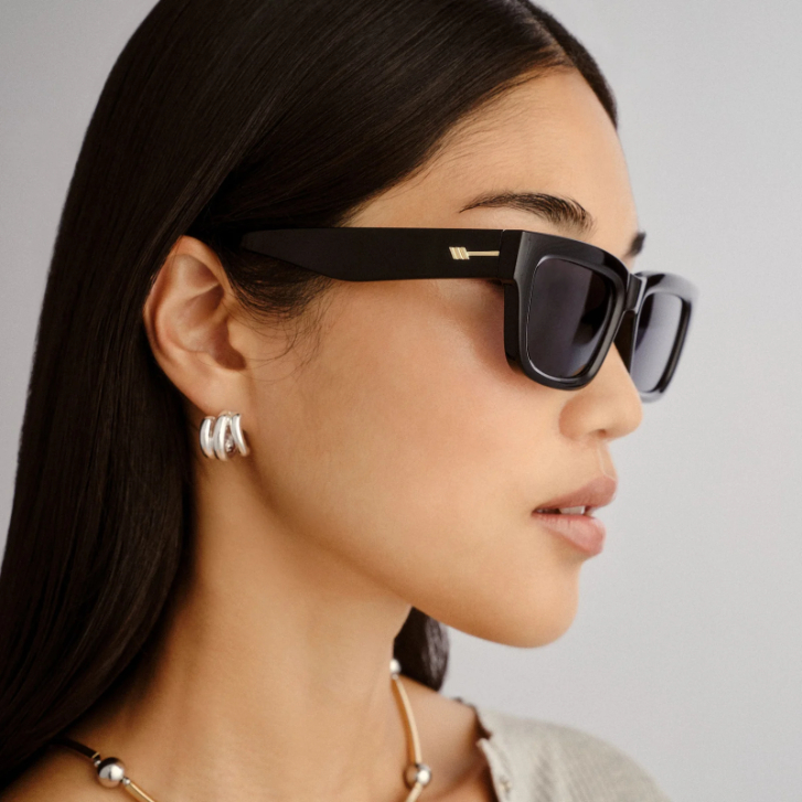 Lentes Le Specs Le Castle Black / Smoke Mono Polarized – foto 5