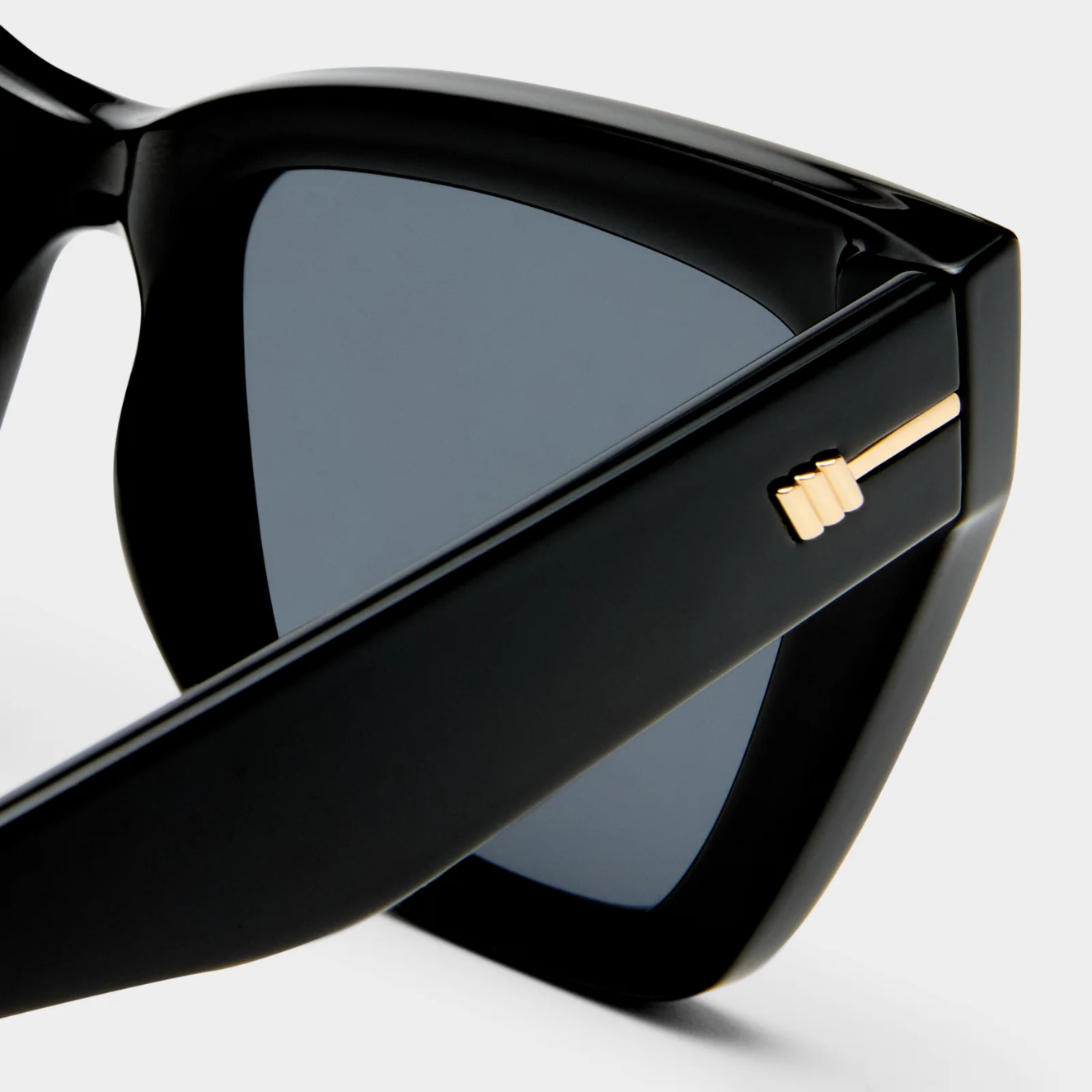 Lentes Le Specs Le Coeur Black / Smoke Mono – foto 3