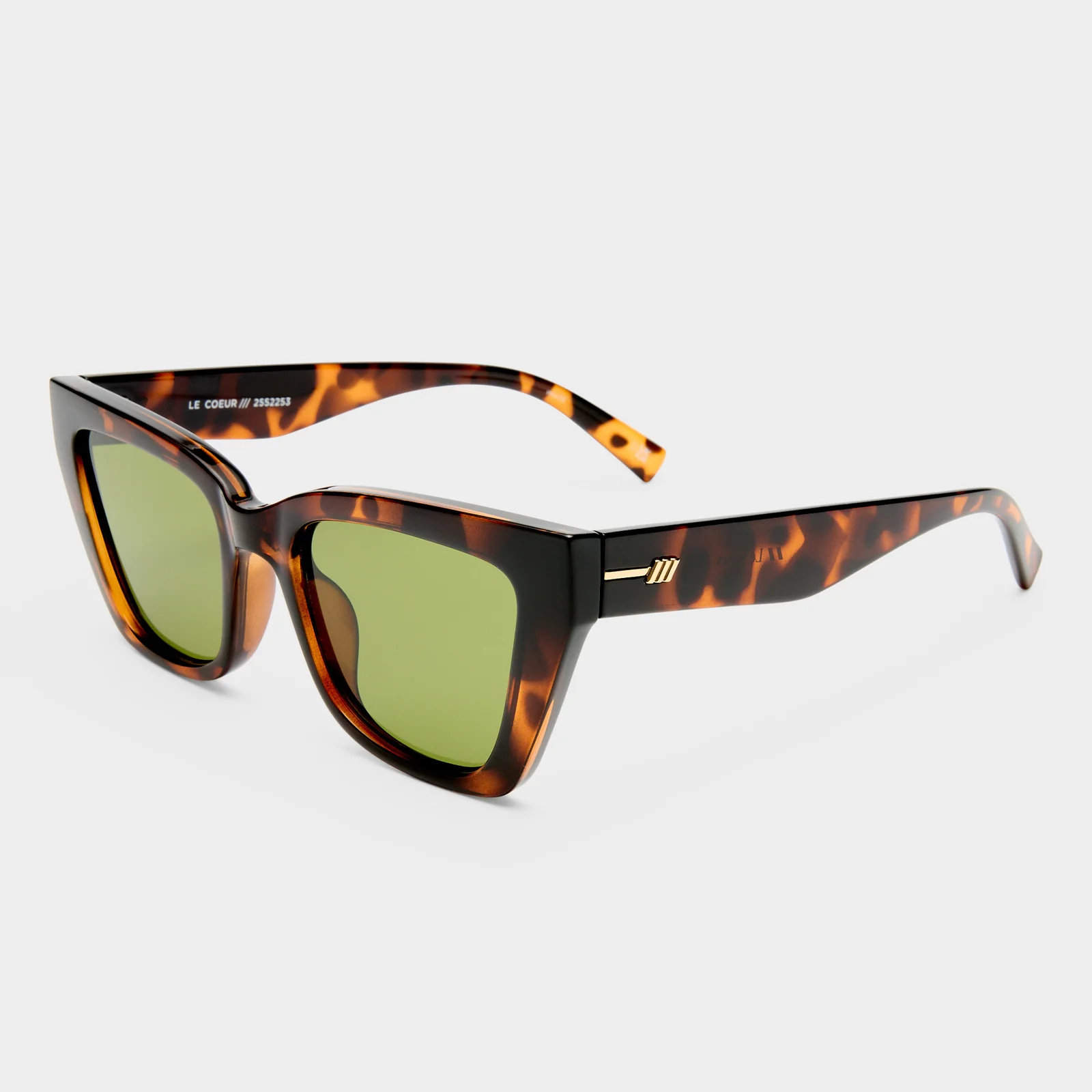 Lentes Le Specs Le Coeur Dark Tort / Moss
