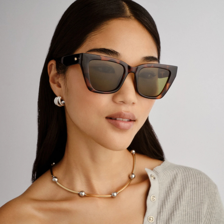 Lentes Le Specs Le Coeur Dark Tort / Moss – foto 4