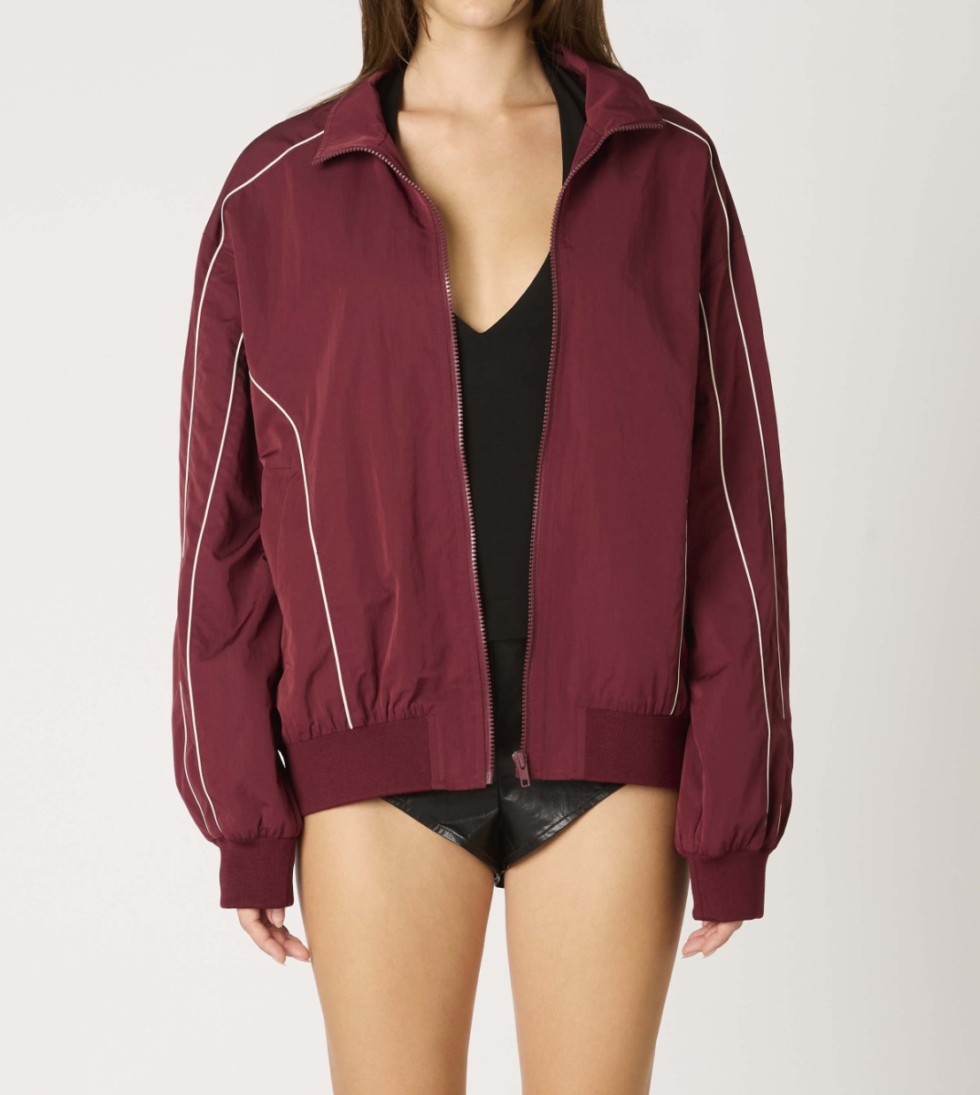 Jacket Windbreaker Burgundy