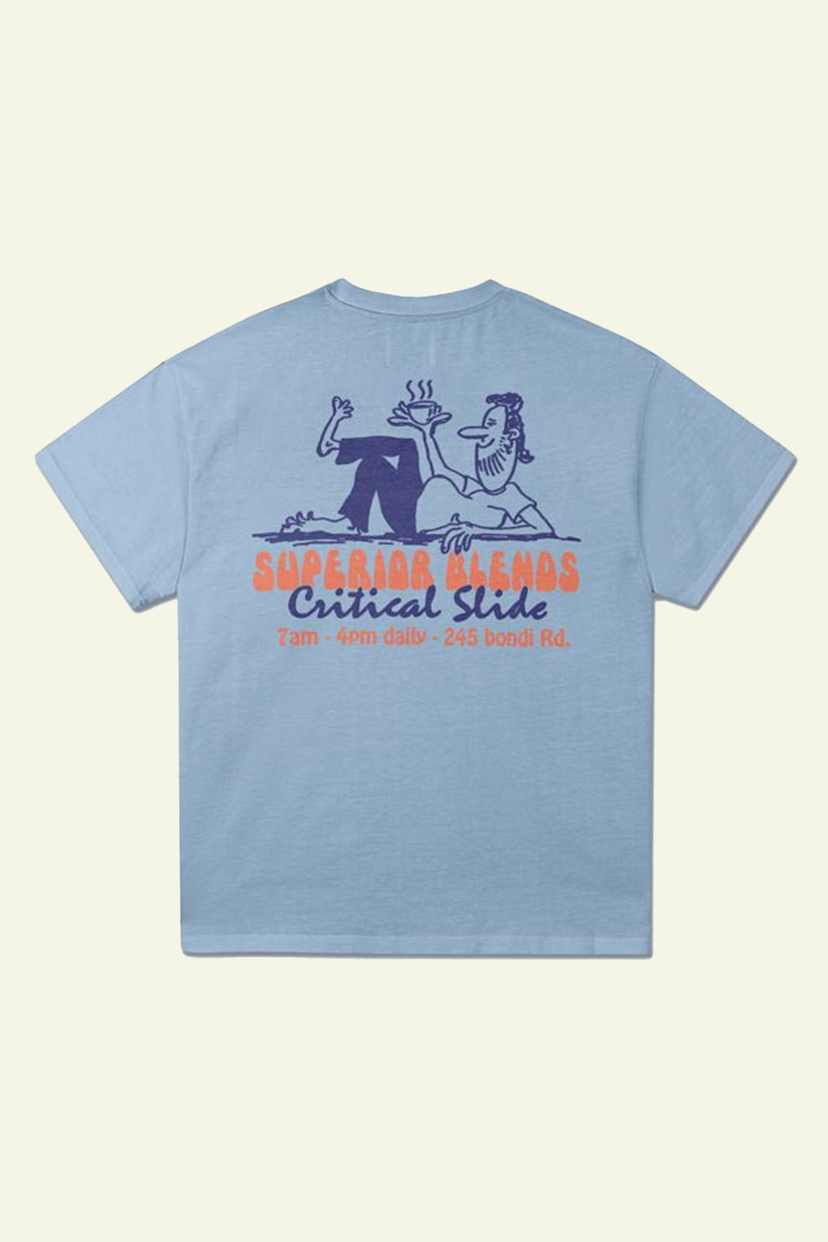 Camiseta TCSS The Blends Powder Blue – foto 2