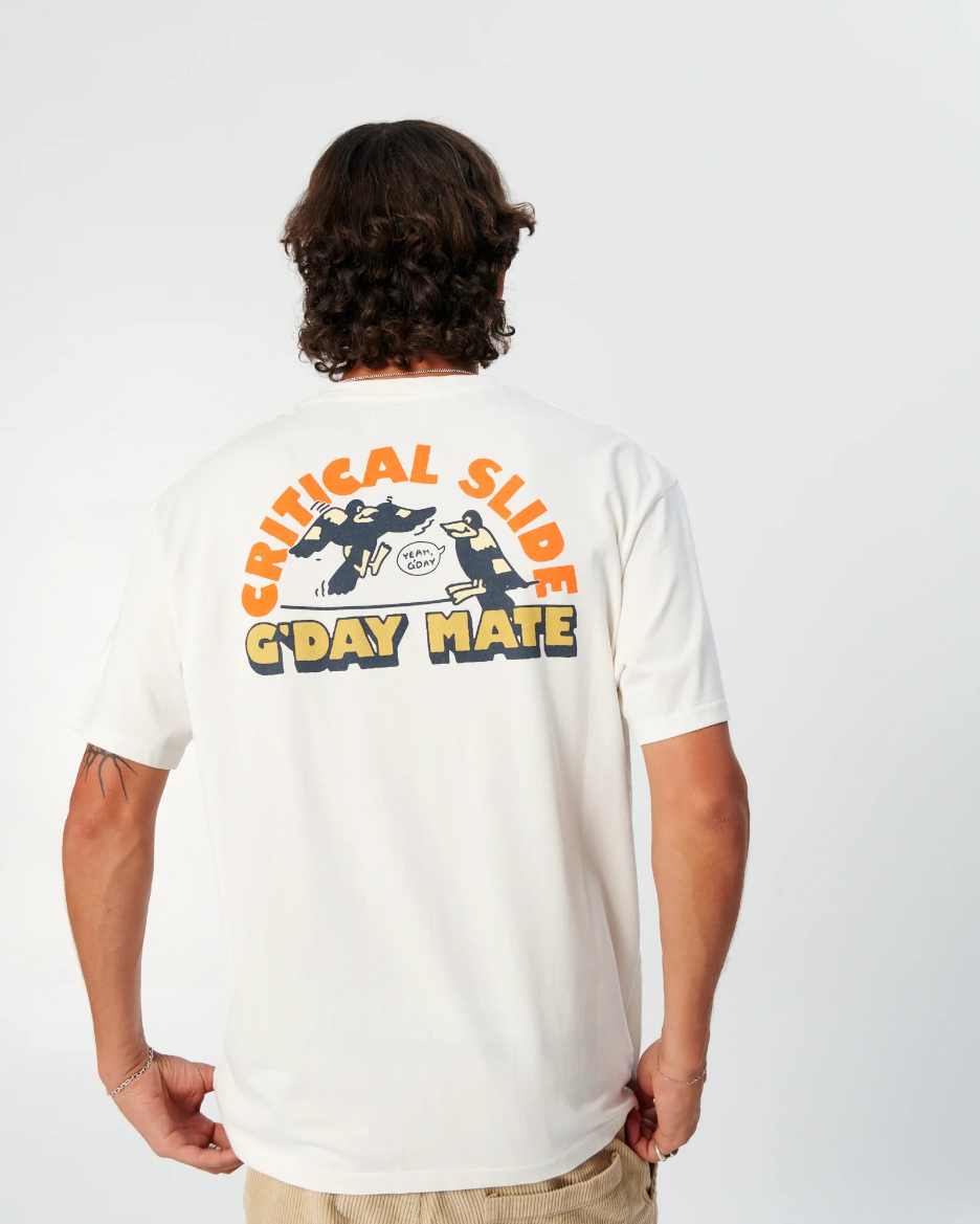 Camiseta TCSS Gday Mate Vintage White – foto 3
