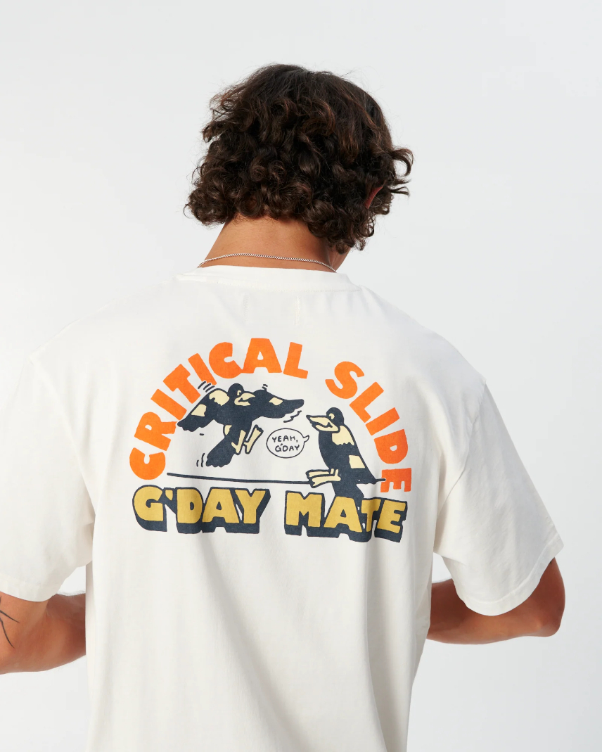 Camiseta TCSS Gday Mate Vintage White – foto 4