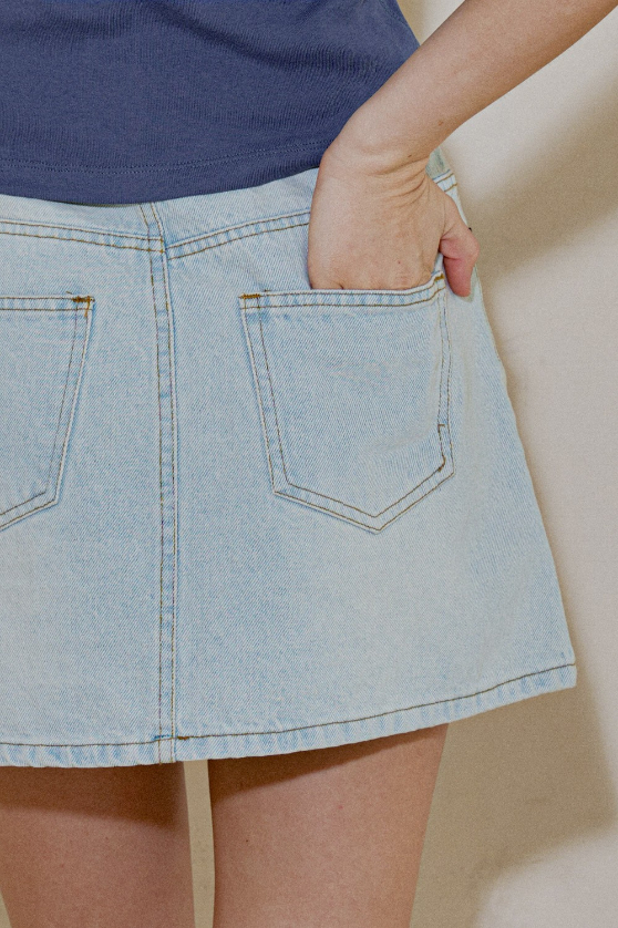Enagua Botany Light Denim – foto 5