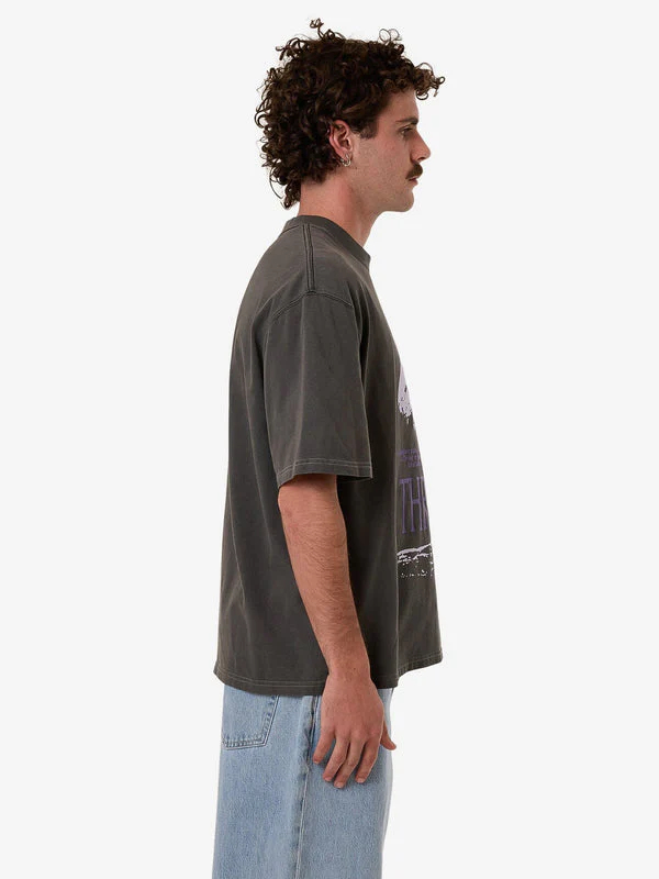 Camiseta Thrills Dystopia Box Oversize Black – foto 3