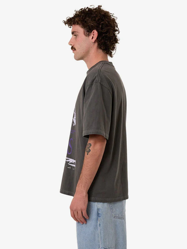 Camiseta Thrills Dystopia Box Oversize Black – foto 4