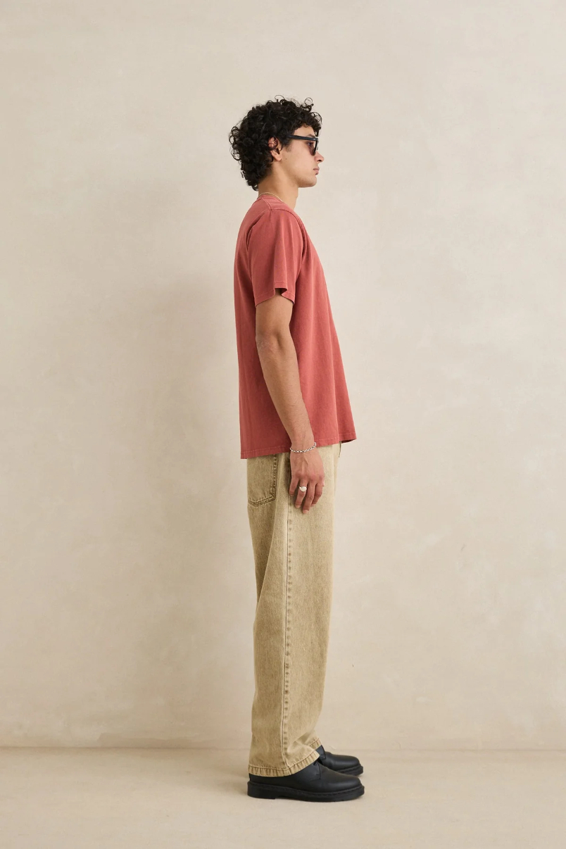 Camiseta Rhythm Vintage Pocket Vintage Clay – foto 4