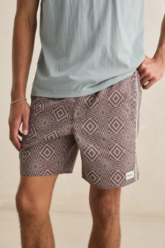 Pantaloneta Rhythm Mosaic Heritage Latte – foto 1