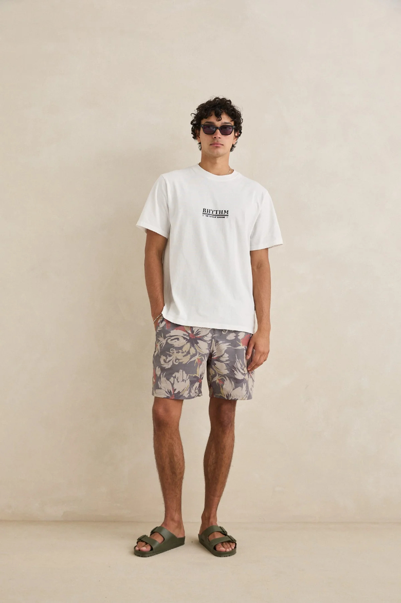 Pantaloneta Rhythm Tropical Camo Camo – foto 3