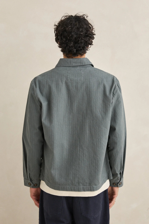Jacket Rhythm Awake Herringbone Charcoal – foto 2