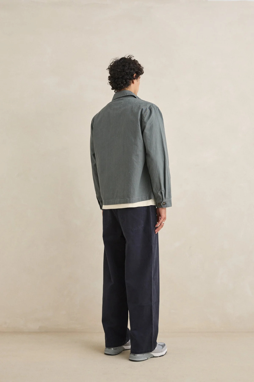 Jacket Rhythm Awake Herringbone Charcoal – foto 4