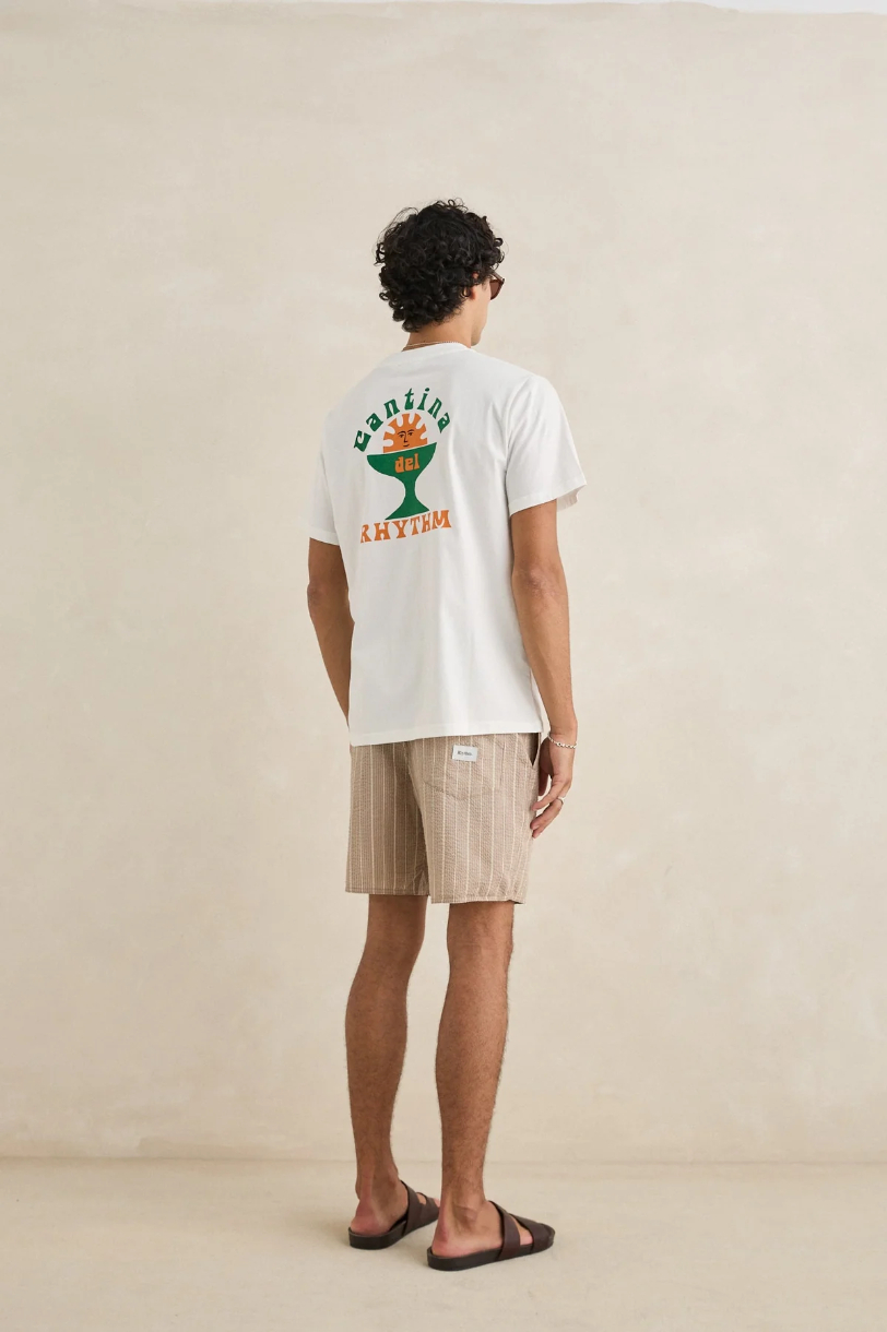 Camiseta Rhythm Cantina Vintage White – foto 3