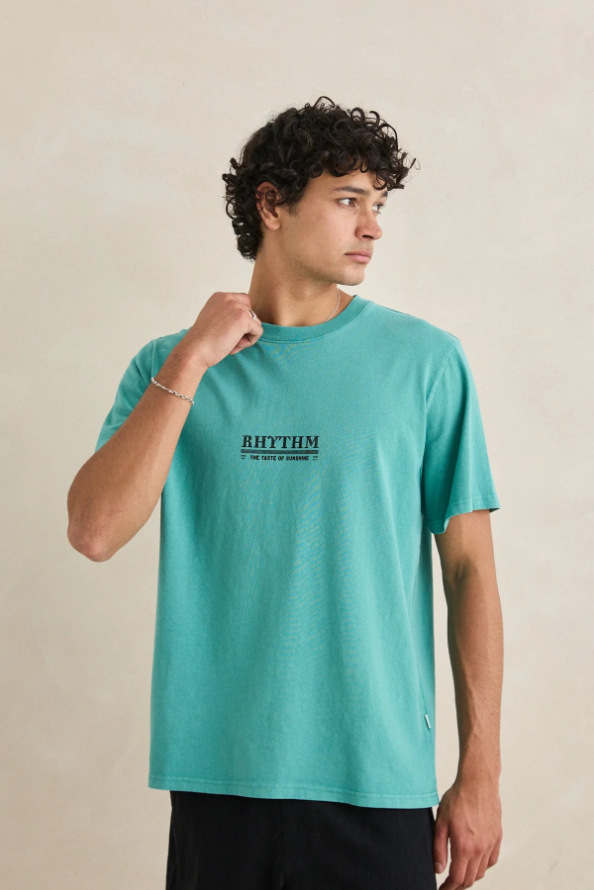 Camiseta Rhythm Cactus Vintage Wasabi – foto 1