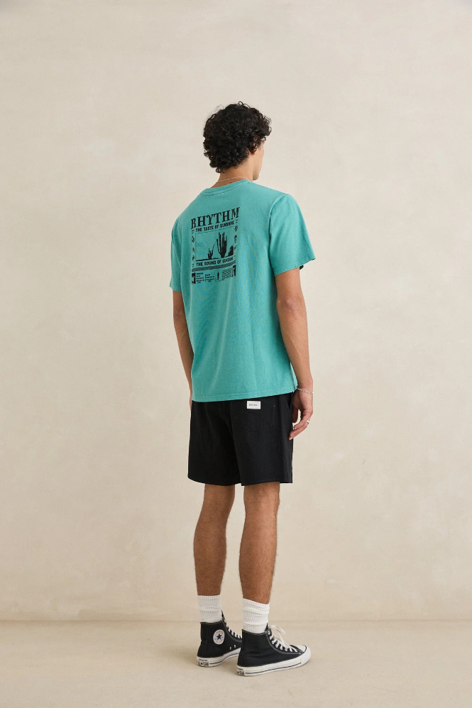 Camiseta Rhythm Cactus Vintage Wasabi – foto 3