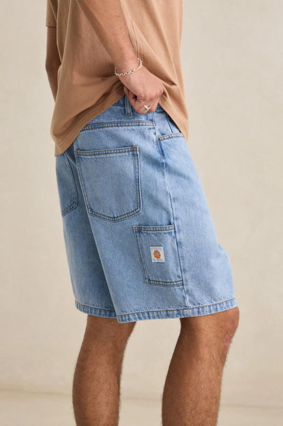 Short Rhythm Toby Denim Stone Wash – foto 3