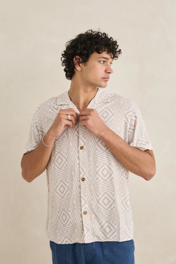 Camisa Rhythm Mosaic Tobacco – foto 1