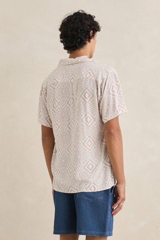 Camisa Rhythm Mosaic Tobacco – foto 2