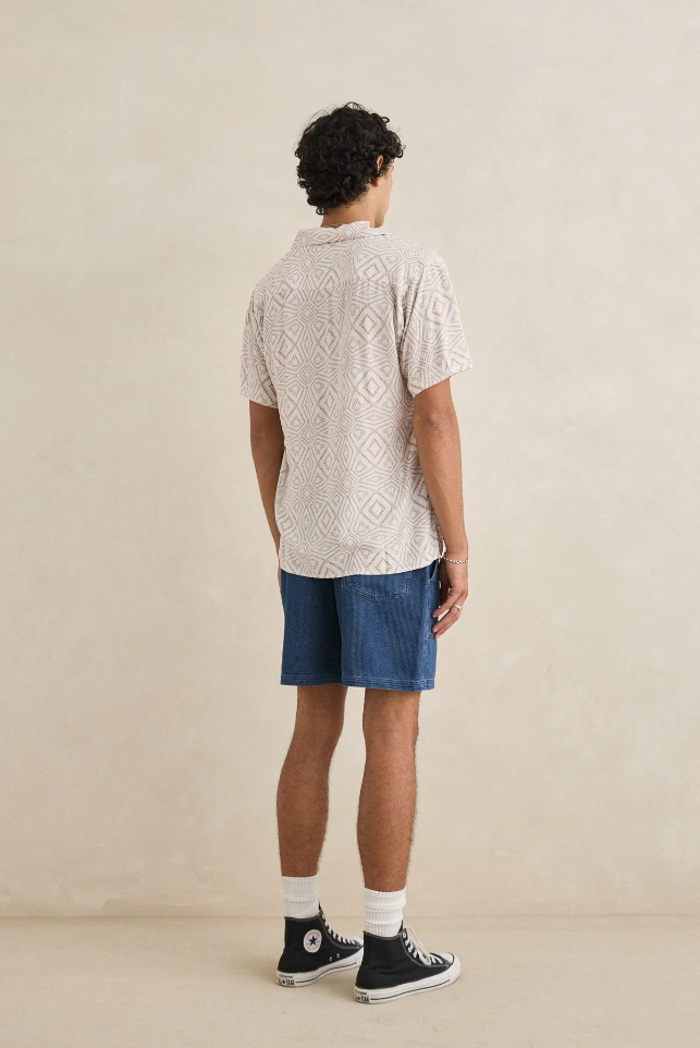 Camisa Rhythm Mosaic Tobacco – foto 3
