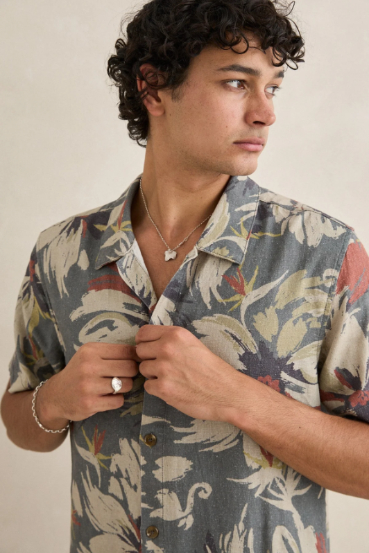 Camisa Rhythm Tropical Camo – foto 1