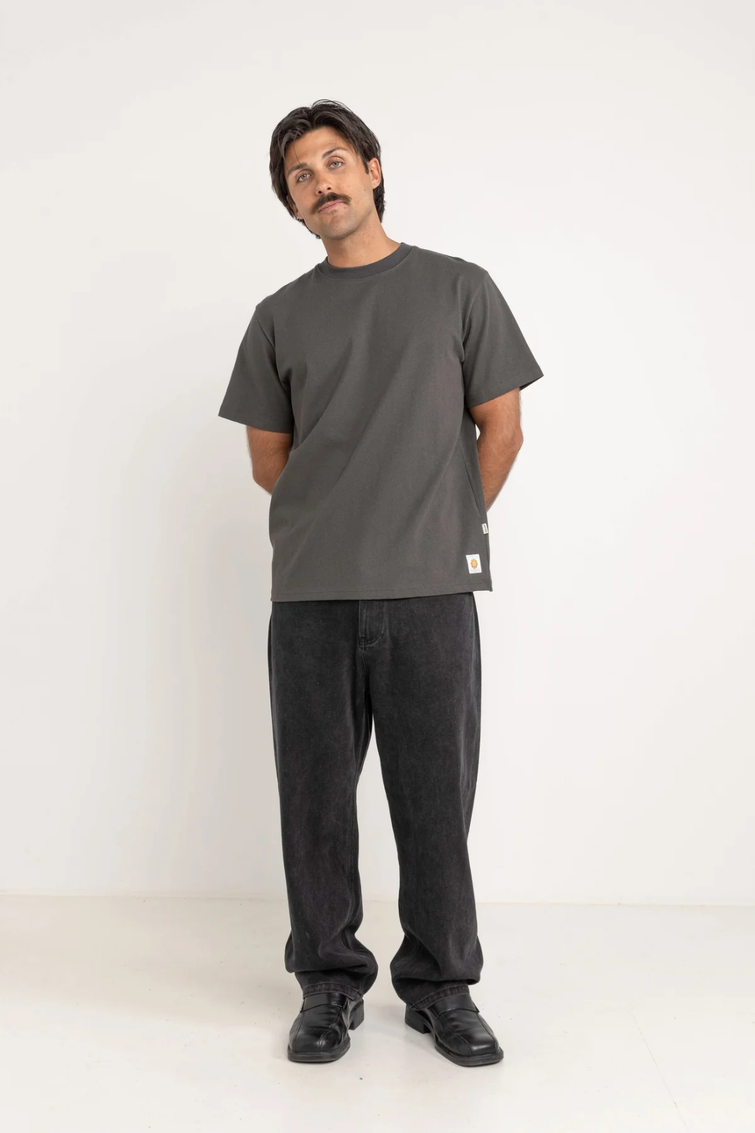 Camiseta Rhythm Assembly Vintage Stone Blue – foto 3