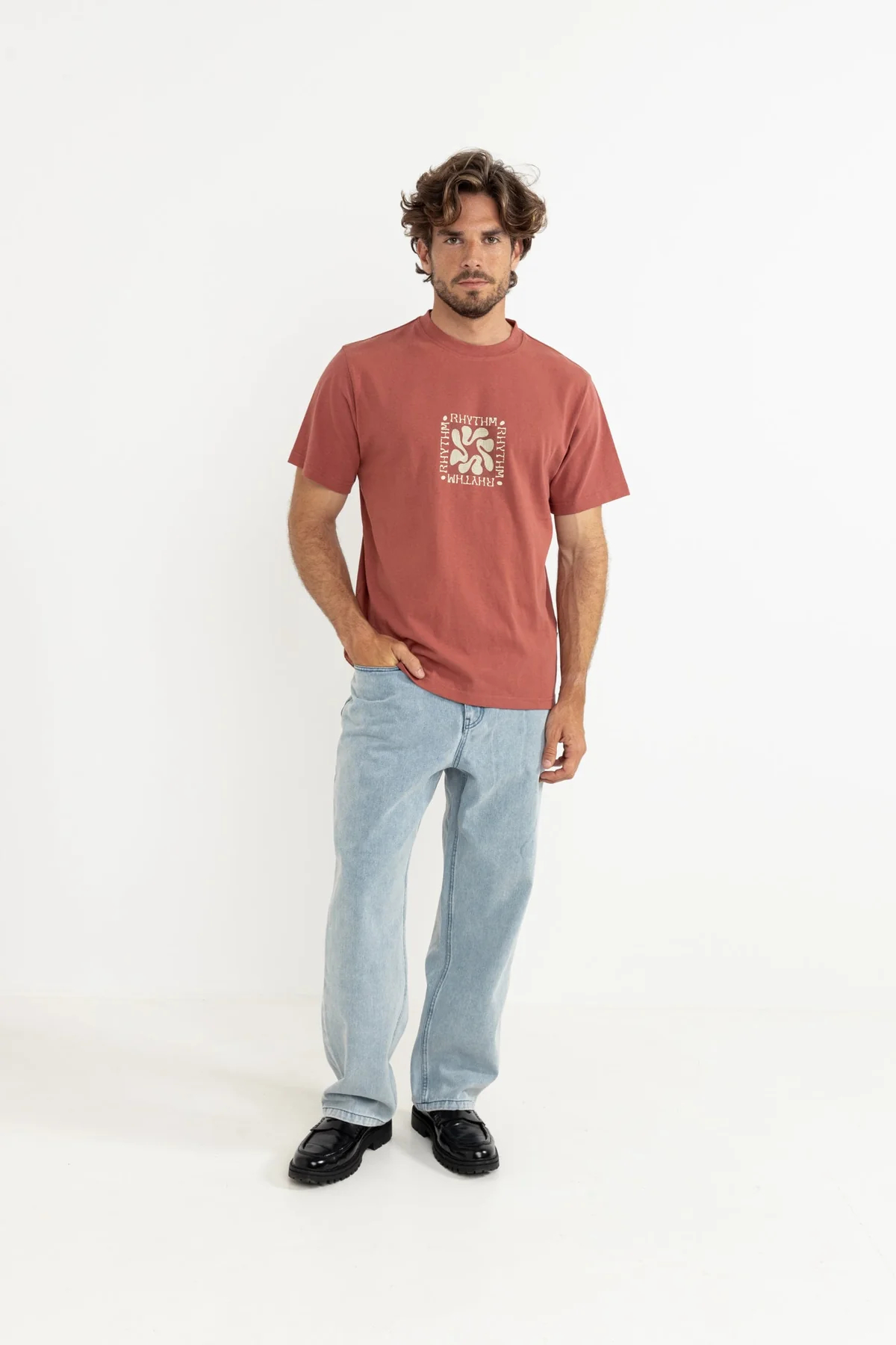 Camiseta Rhythm Grange Vintage Vintage Clay – foto 4