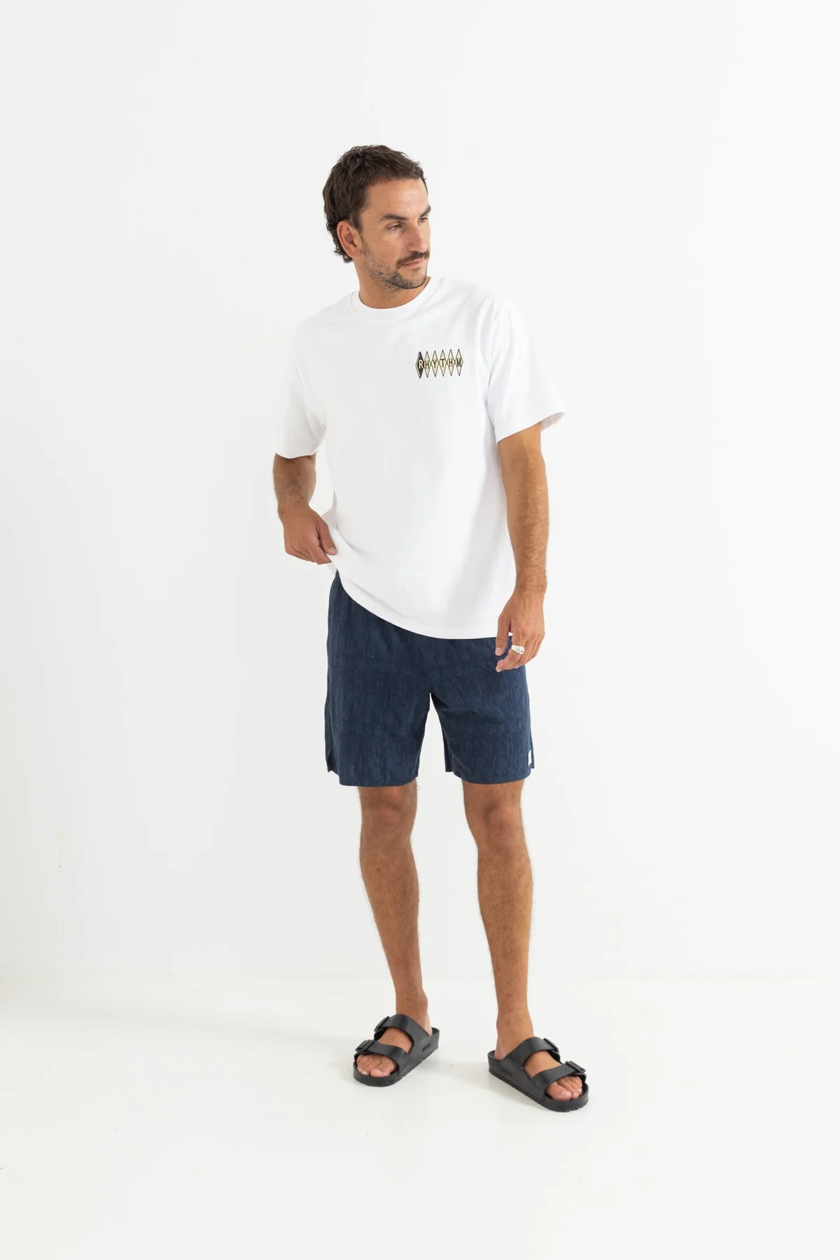 Camiseta Rhythm Poolroom Vintage White – foto 4