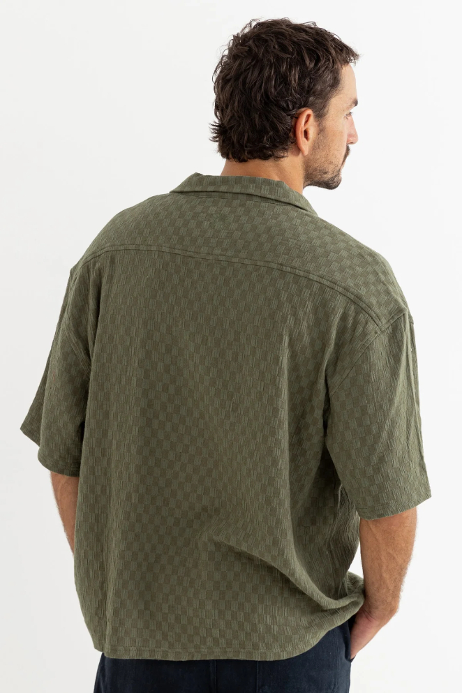 Camisa Rhythm Wash Check Relaxed Green