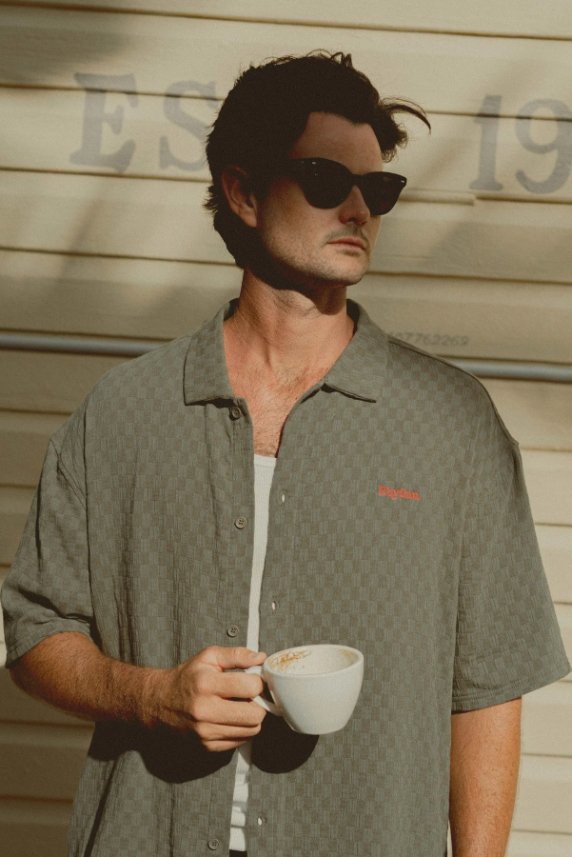 Camisa Rhythm Wash Check Relaxed Green – foto 6