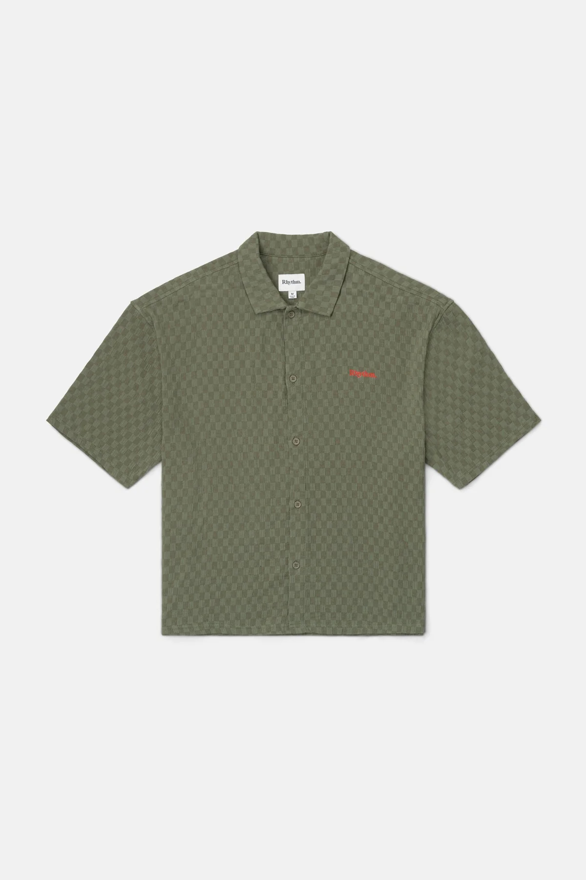 Camisa Rhythm Wash Check Relaxed Green – foto 8