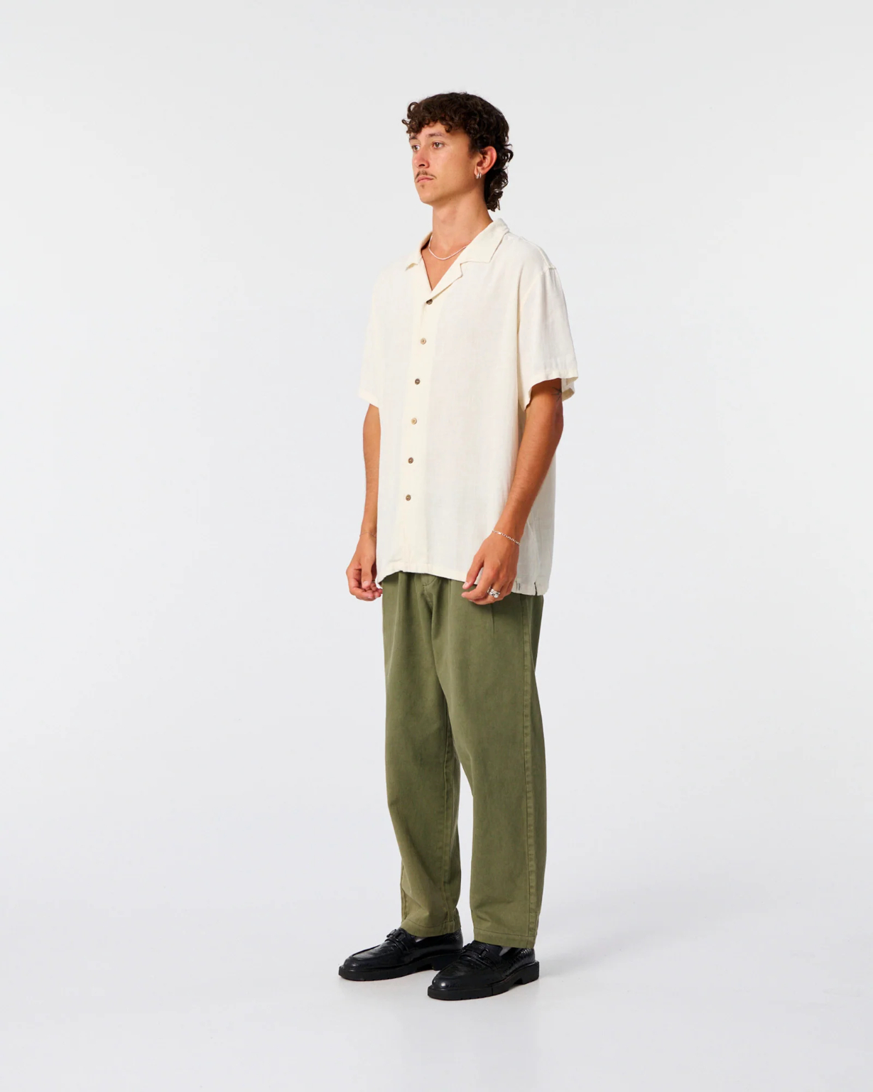 Camisa TCSS Ernie Resort Ecru – foto 4