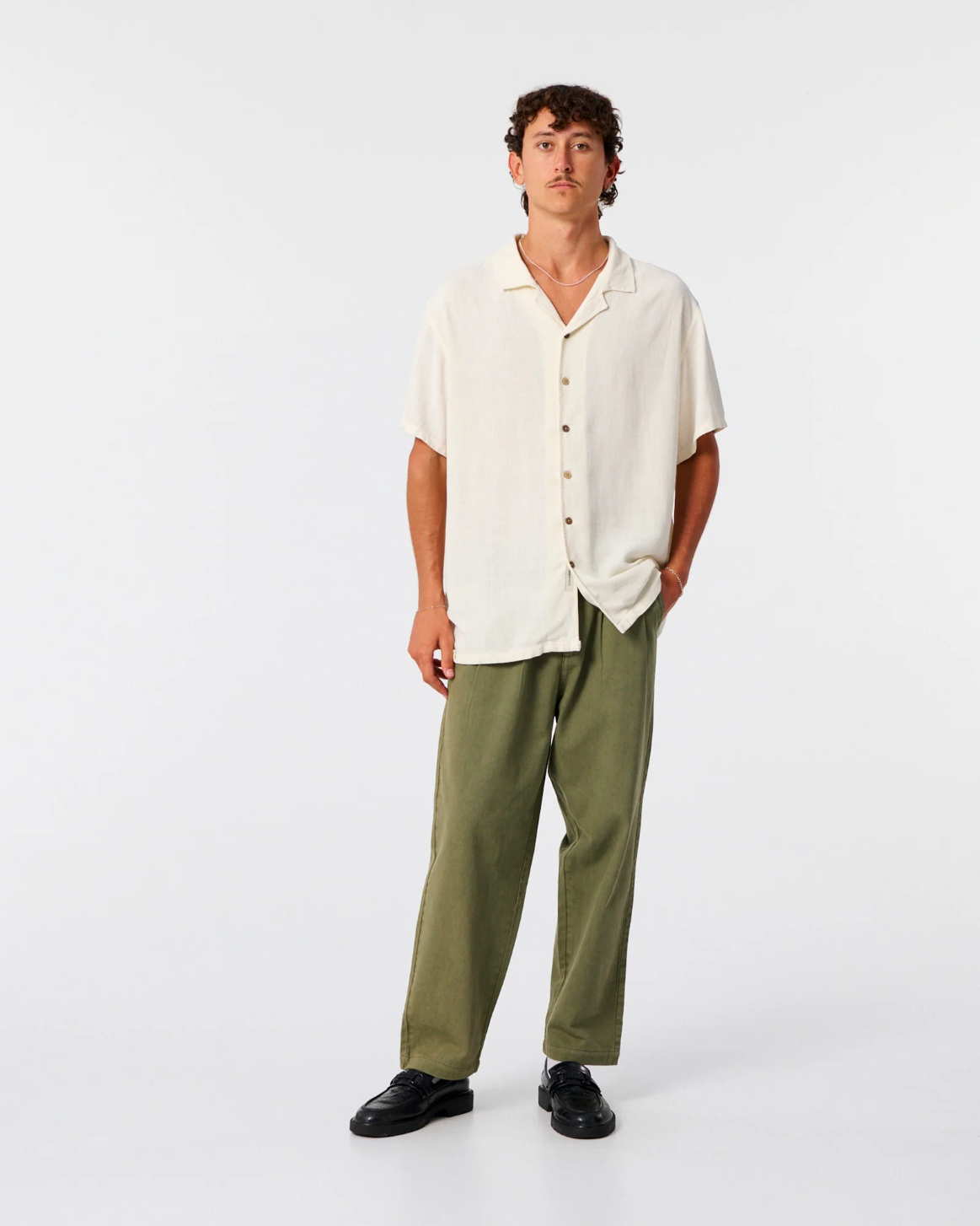 Camisa TCSS Ernie Resort Ecru – foto 5