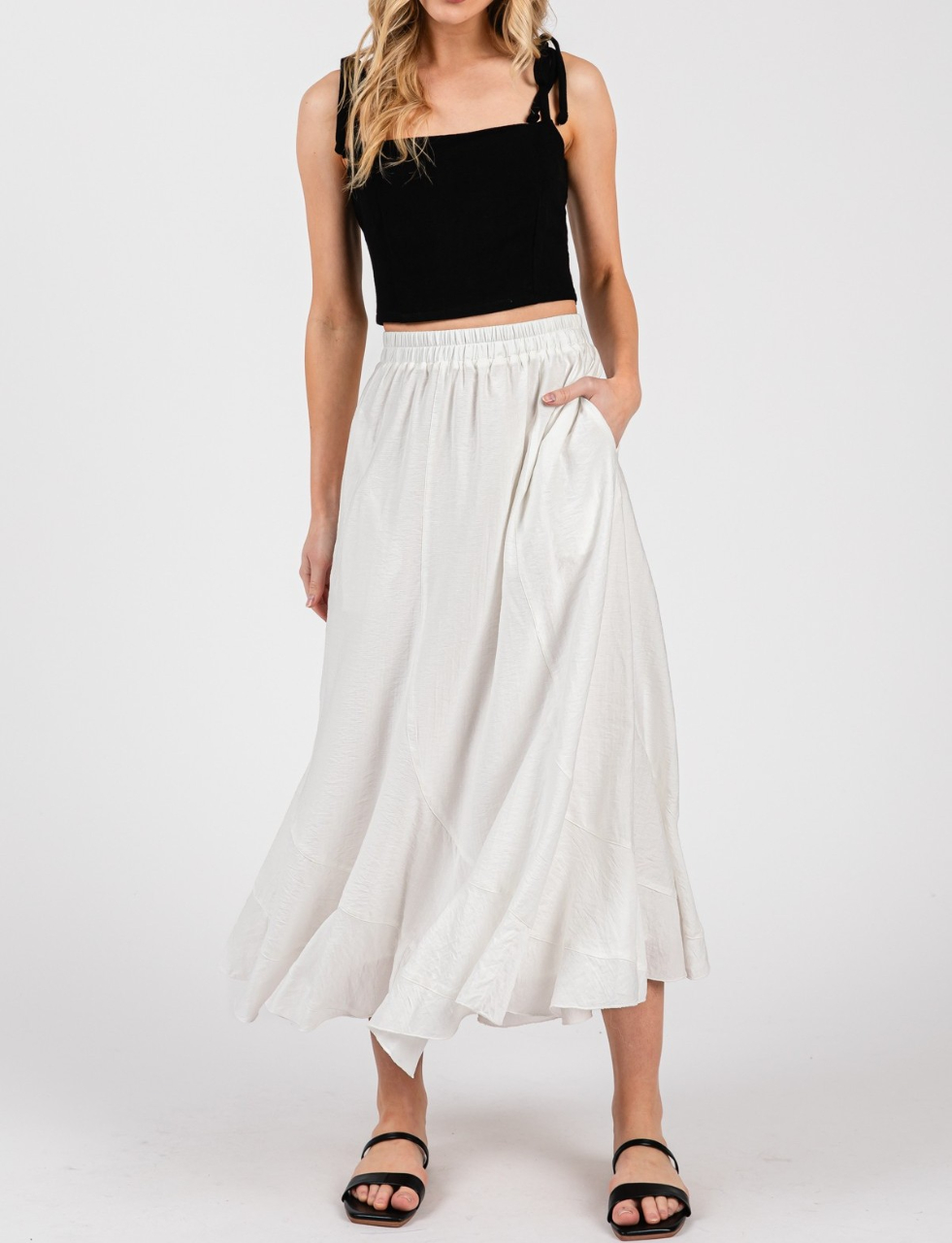 Enagua Layers Maxi White